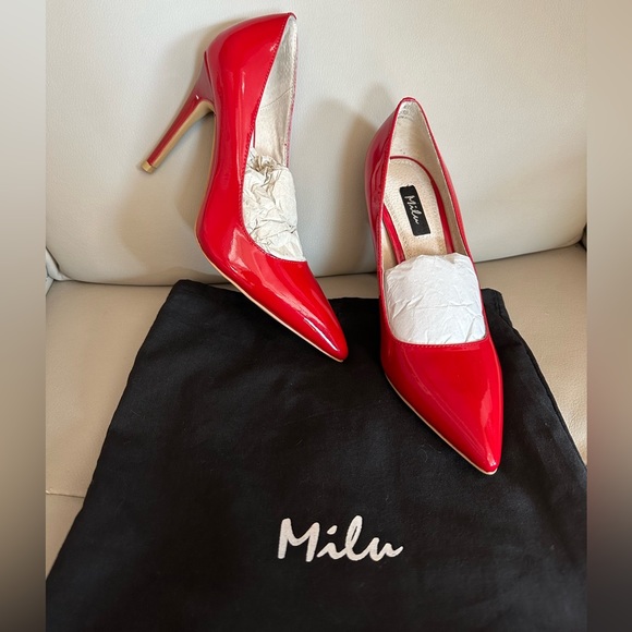 Milan Shoes - Milan Red Pumps High Heels